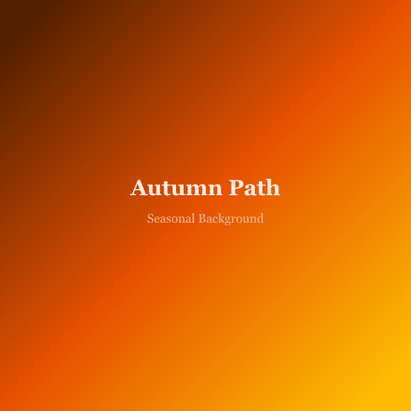 Autumn Path
