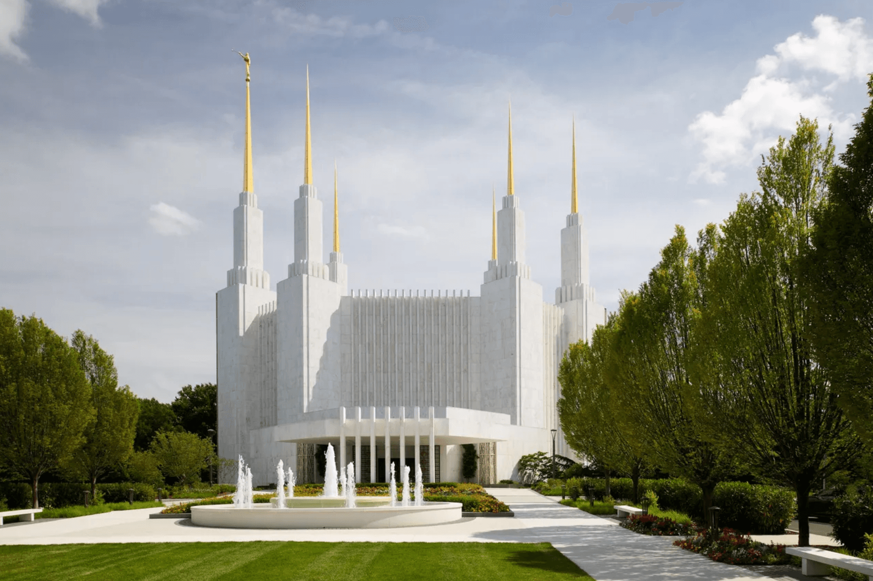 Washington D.C. Temple background