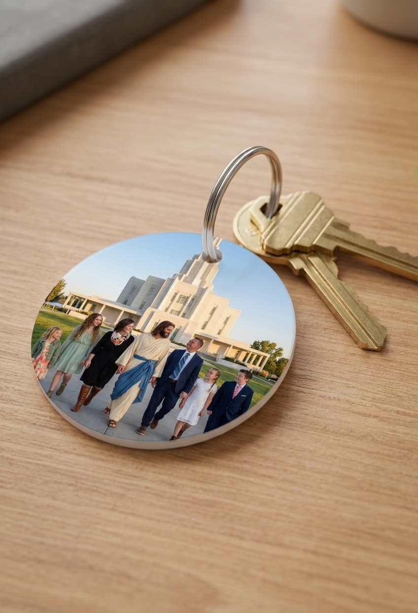 Plastic Keyring